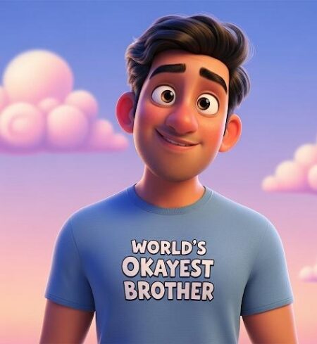 Mens TShirt Worlds Okayes Brother